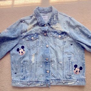 Custom Disney denim jacket